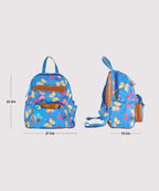 Girls college and school bag | Butterfly theme | Size 33x25x15
