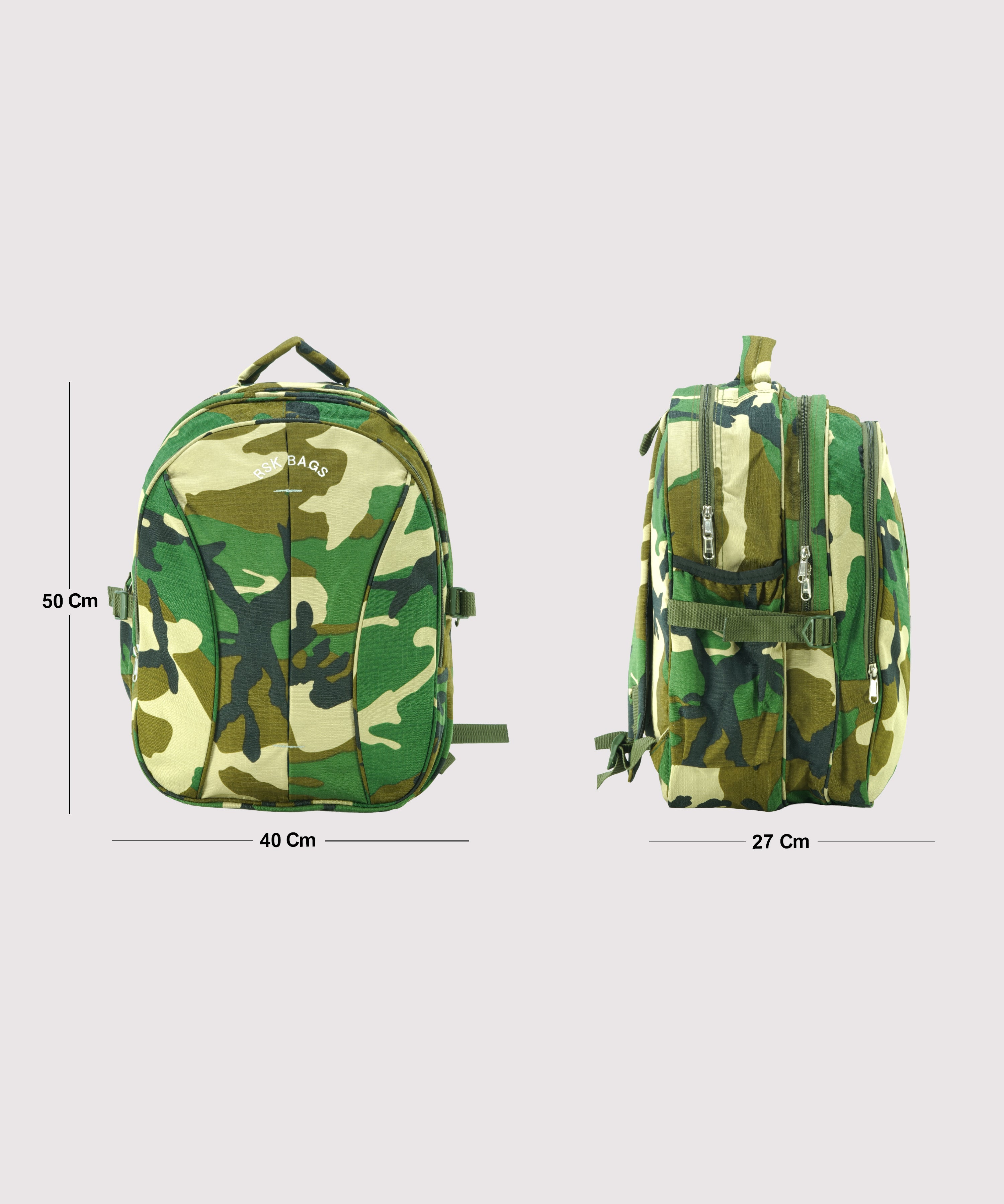 RSK Bags 50cm Multi-Compartment Casual Backpack | Multi Color
