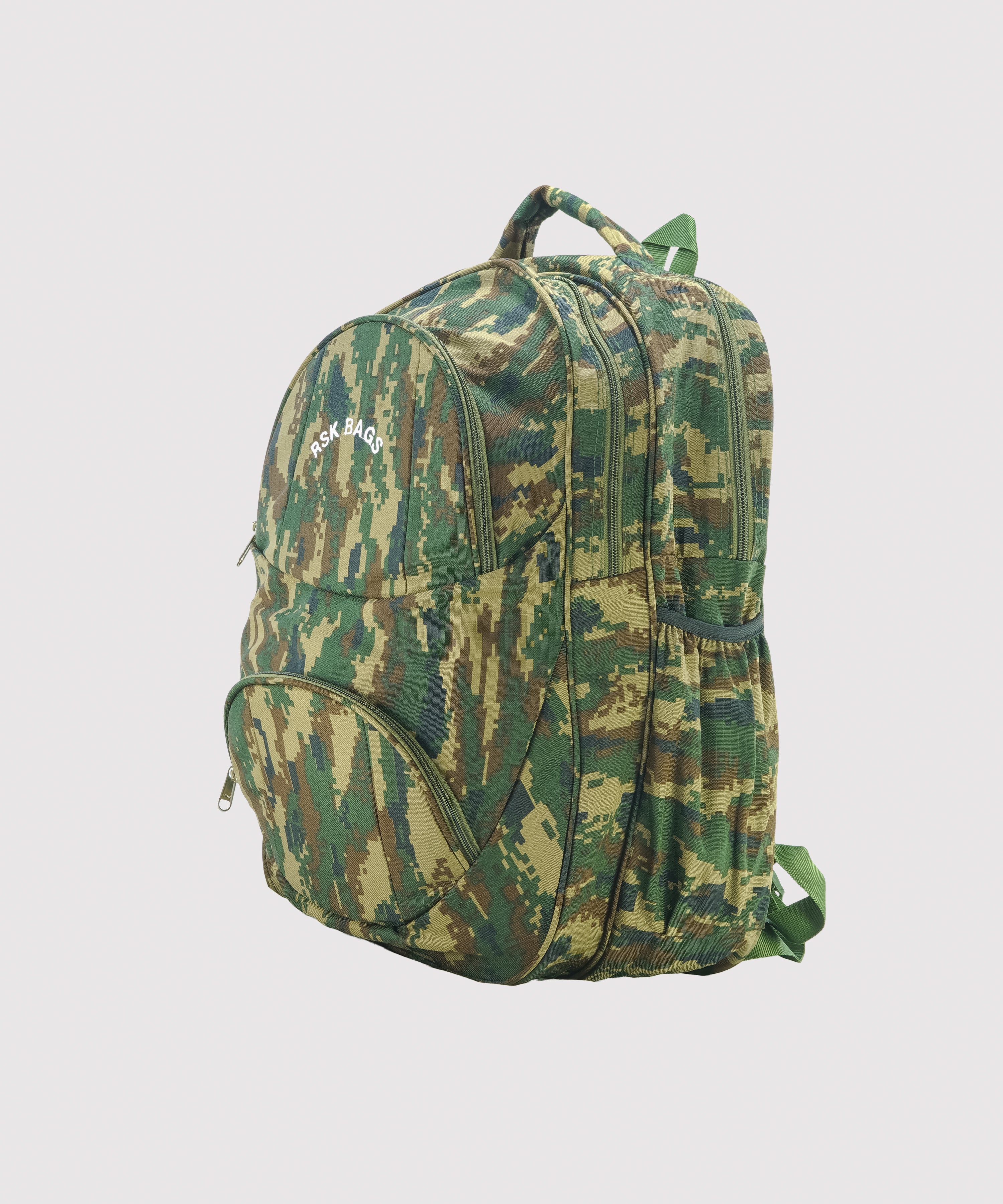 Multi Color Diamond Multi Pocket Bag | Size 45x35x30