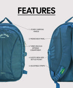 RSK Bags 50cm Multi-Compartment Casual Backpack | Multi Color