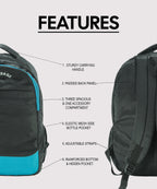 RSK Bags Everyday Multi-Compartment Backpack | Multi Color