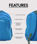 Multi Pocket School And College Bag | Size 48x33x23 | Multi Color