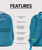 Multi-Pocket School College Bag