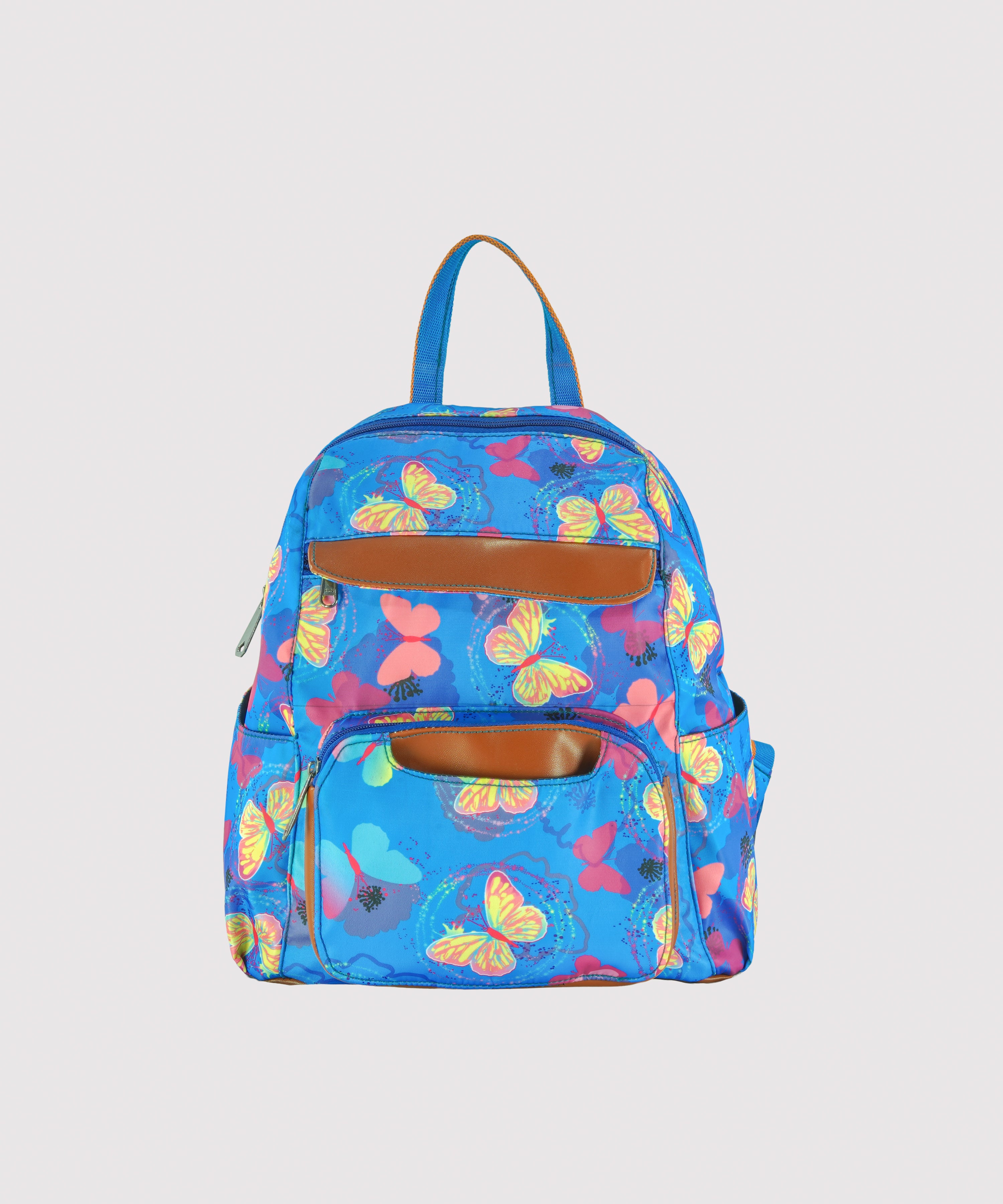 Girls college and school bag | Butterfly theme | Size 33x25x15