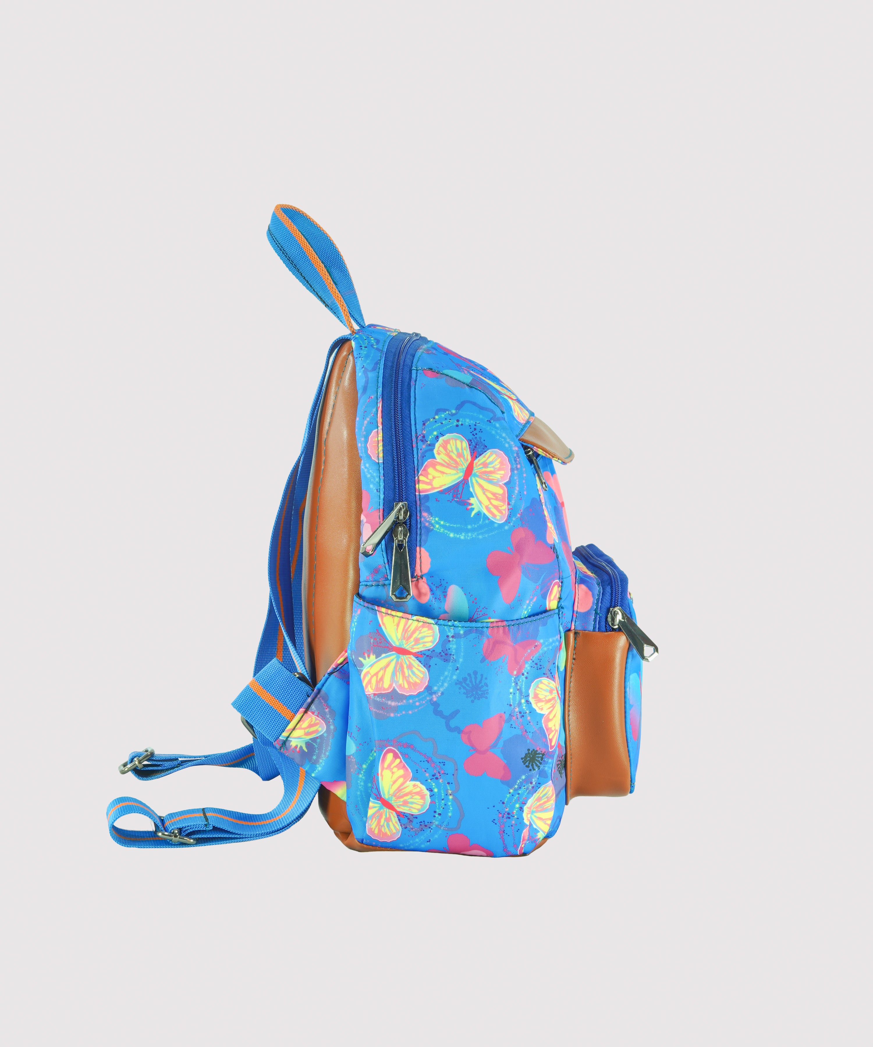 Girls college and school bag | Butterfly theme | Size 33x25x15