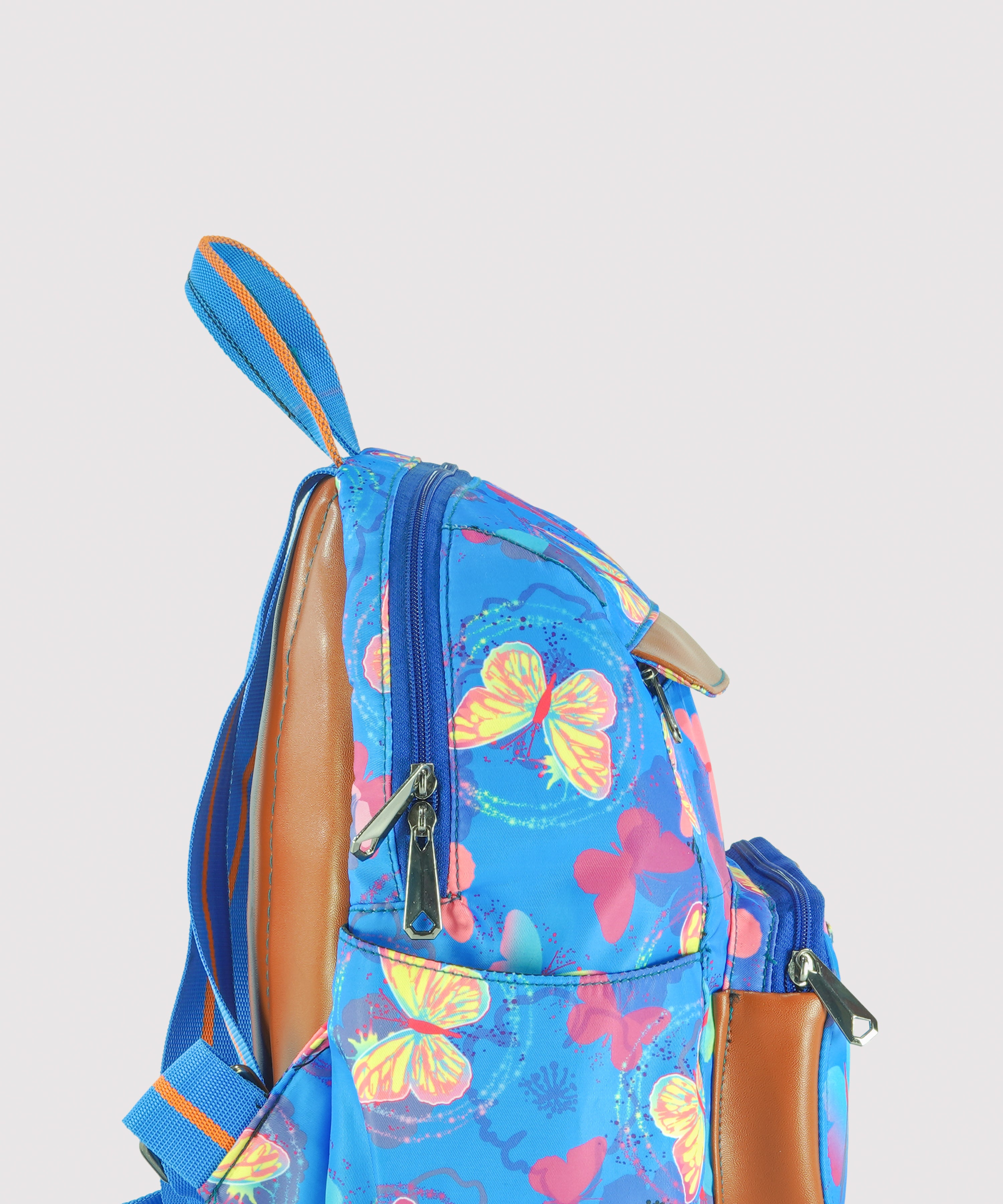 Girls college and school bag | Butterfly theme | Size 33x25x15