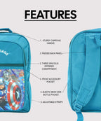 Children Captain America  School Bag