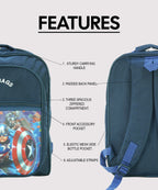 Children Captain America  School Bag