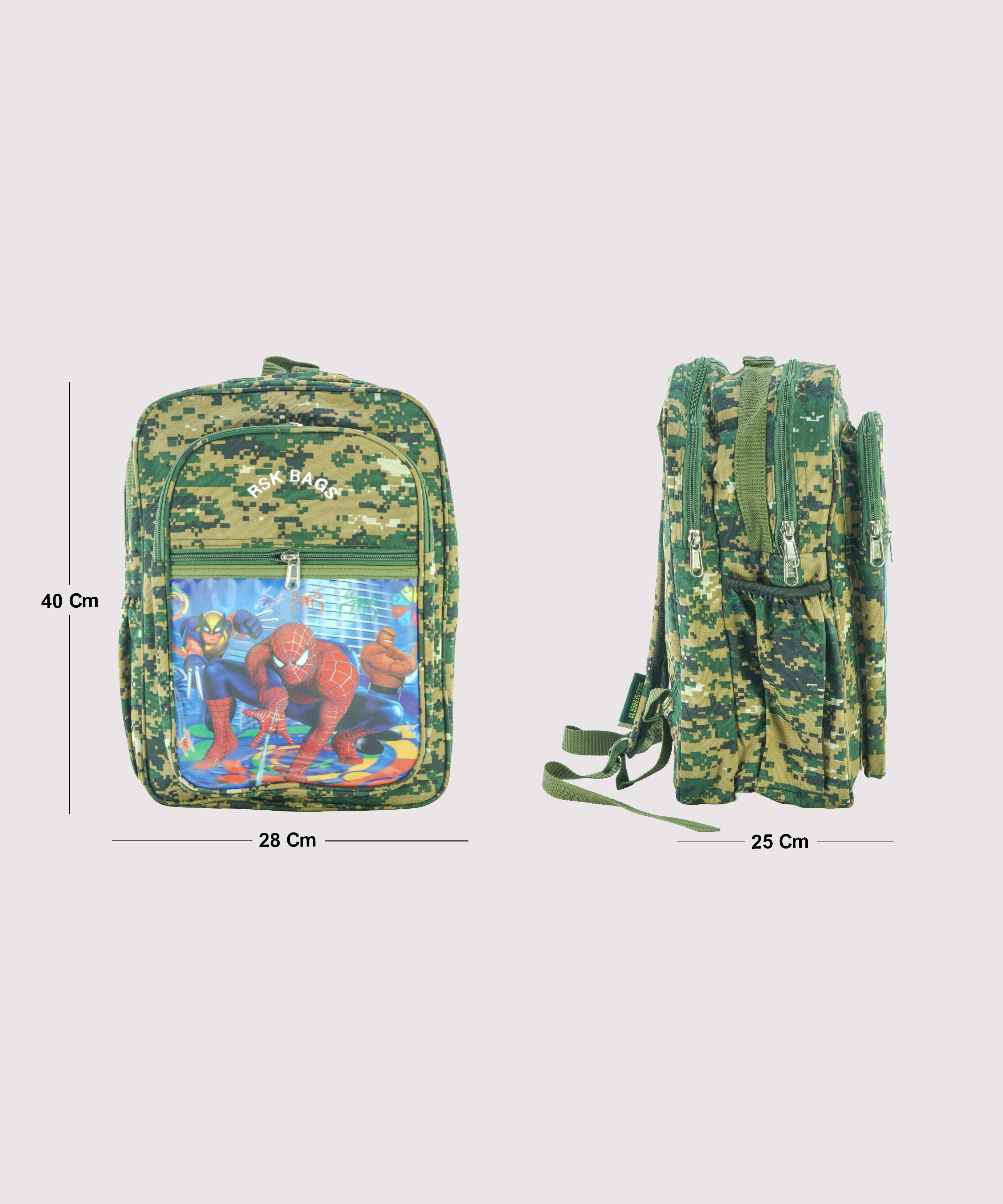 Children Spider-Man School Bag
